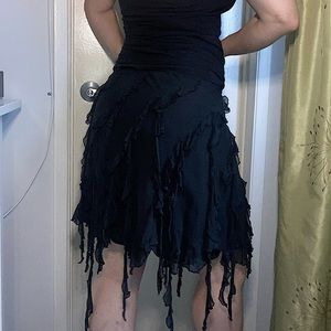 Betsey Johnson black skirt